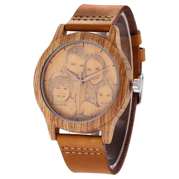 

Bamboo Wood Men's Watch Commemorative Wholesale Christmas Gift Watch Fashion Sports Morning Luxury Watch Valentine's Day Love