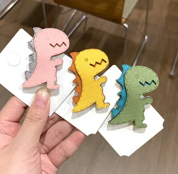

New Cute Princess Hairpin Kids Girls Hair Clips Dinosaur Accessories for Children Hairclip Headdress Hairgrips