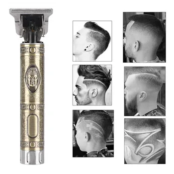 

Trimmer For Men Rechargeable Trimmer T-Outliner Beard Trimmer Machine Vintage Cordless Head Hair Cutting Machine Professional