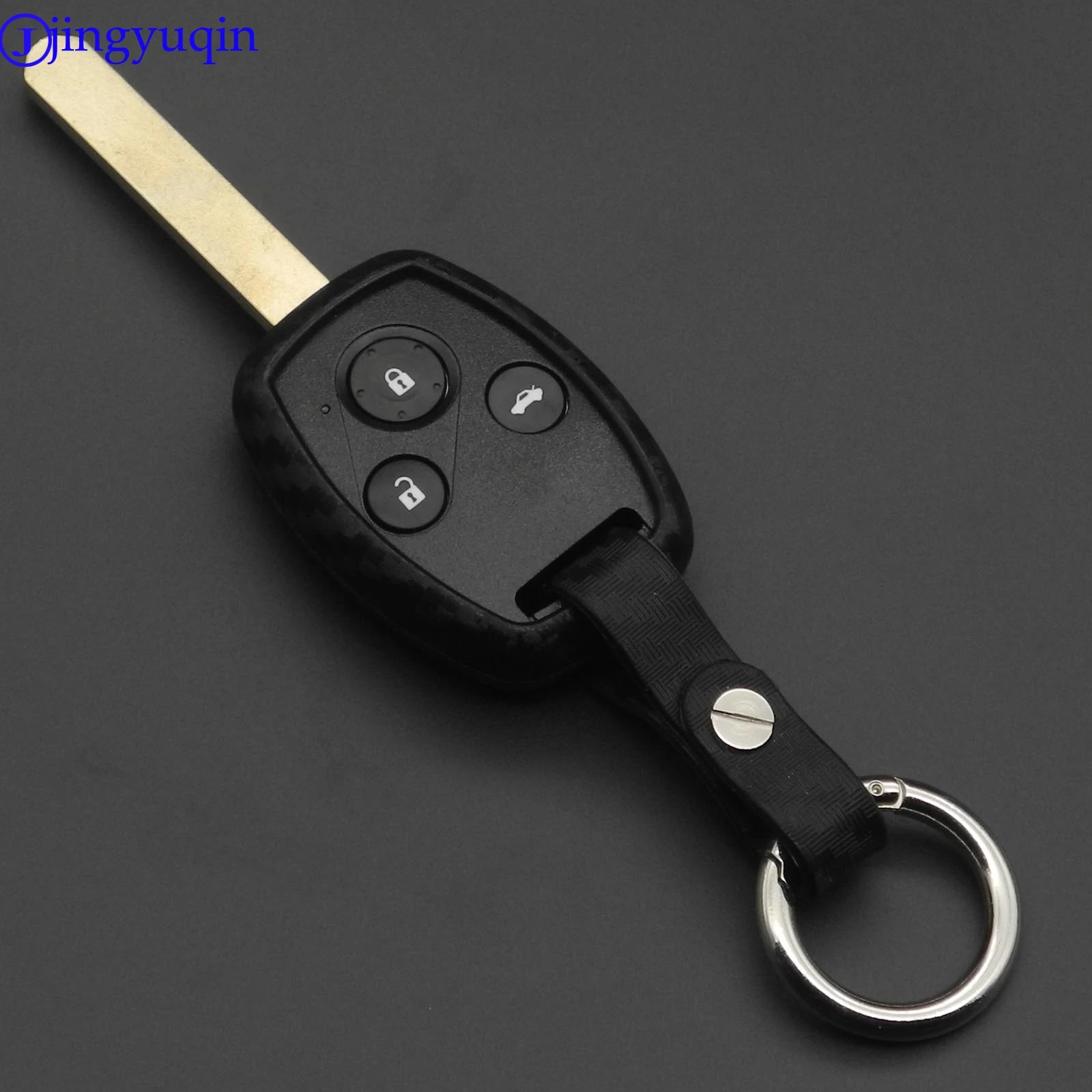 Чехол из углеродного волокна для Брелока Для HONDA Accord Civic CRV Pilot Fit 2007 2008 2009 2010 2011 2012