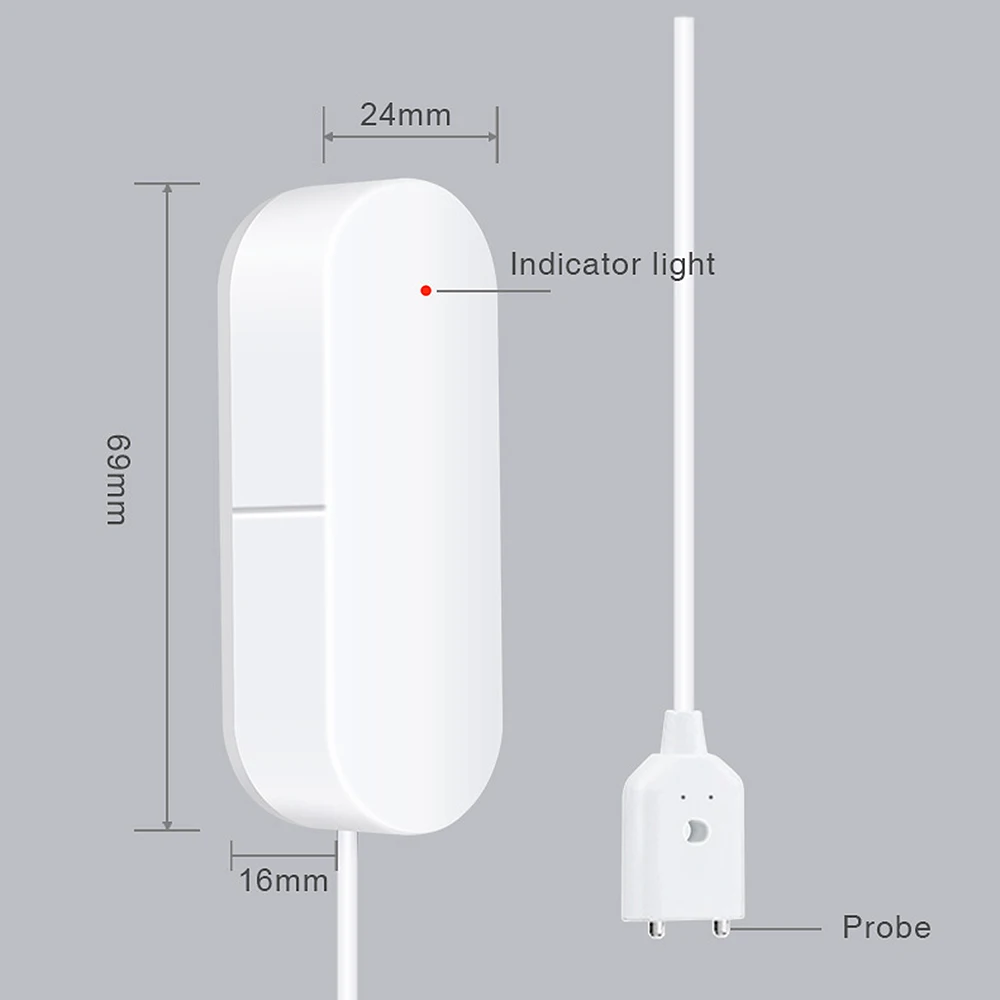 Wifi детектор утечки воды датчик утечки IP67 WI FI беспроводной детектор уровня воды датчик сигнализации Водонепроницаемый умный пульт дистанционного управления