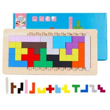 Обучающие игры-головоломки разблокировка тетрис головоломка родитель-ребенок Взаимодействие Деревянные 3d головоломки различные сложности головоломки игрушки