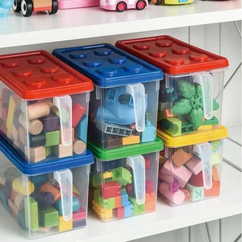 

Stackable box Lego Storage Box Building Block Toy Small Particle Parts Classification Compartment