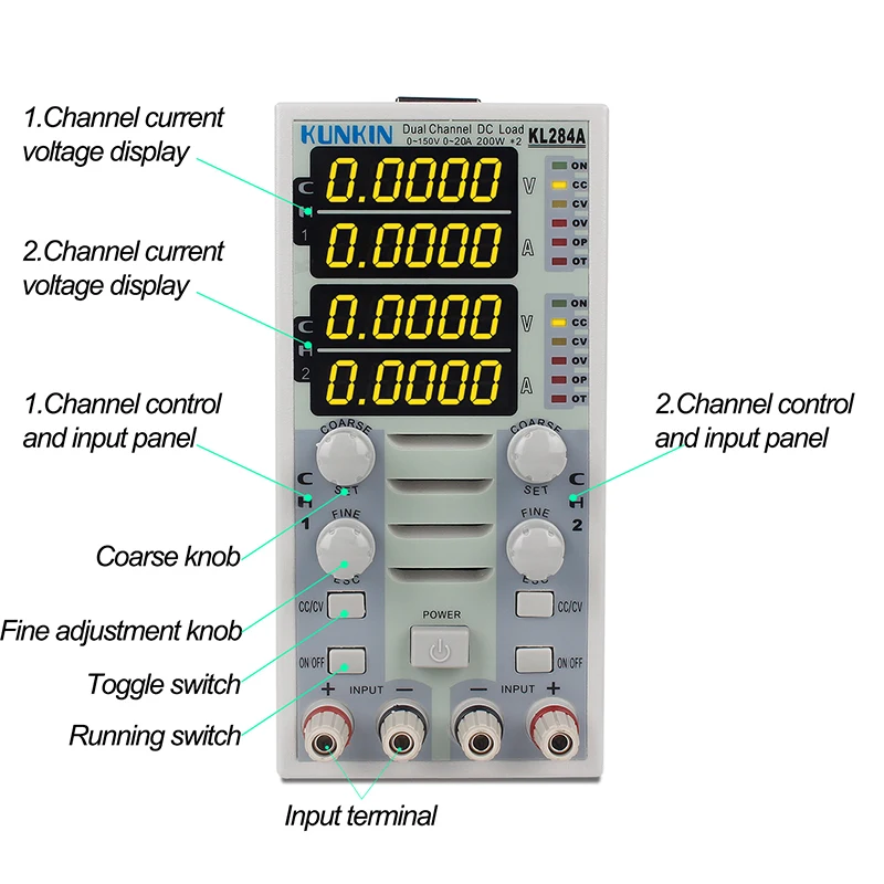 150V 20A 200W нагрузки Профессиональный программируемый DC нагрузки CNC DC нагрузки электронный тест батареи er нагрузки тест мощности