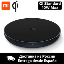 Xiao Mi Wireless Charger Qi Smart Quick Charge Fast Charger 7.5W สำหรับ Mi Mi X 2S iPhone X XR XS 8 PLUS 10W สำหรับ Samsung S9(China)