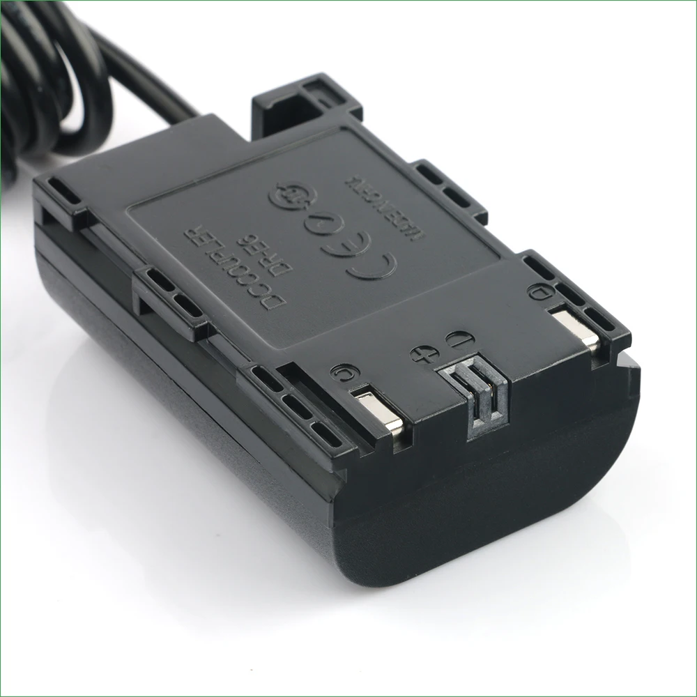 Tipo-c lp e6 E6n Ack-e6 Dr-e6 Dummy Bateria Banco de Potência dc Cabo Usb para Canon Eos 6d 7d 60d 70d 80d 90d r r5 r6 5ds 5d Mark ii - Image 3