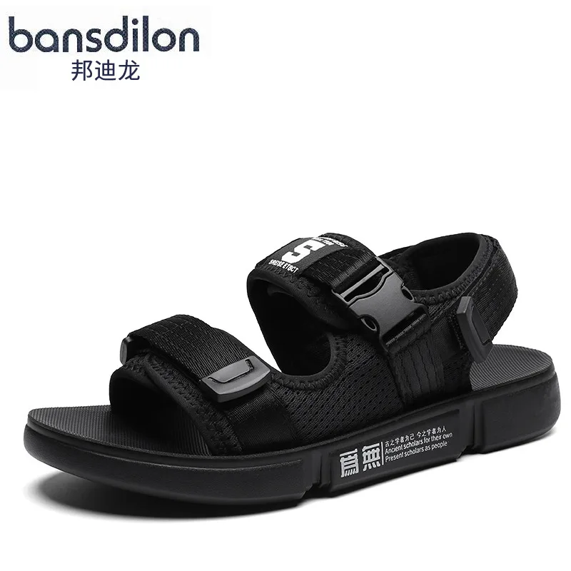 

2019 New Style Summer Korean-style Trend Slipper Men Casual Outdoor Sandals Outer Wear Anti-slip Slippers Cool