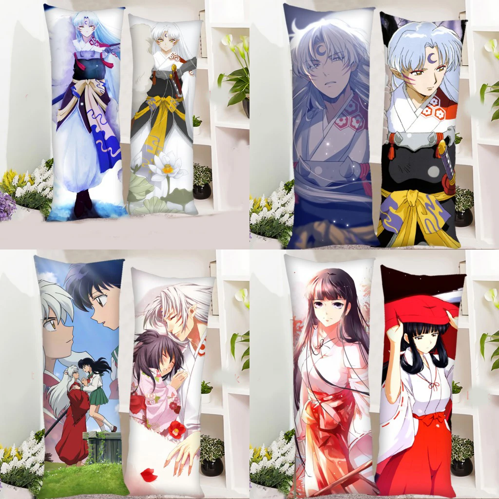 1 шт. двусторонний Чехол Подушка с принтом аниме Inuyasha чехол для косплея реквизит