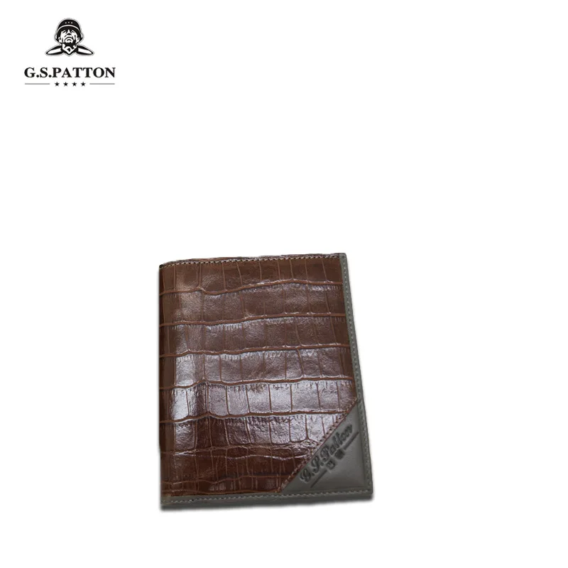 

Podtss pi ju New Style Men Long Leather Wallet Men's Cross Cow Leather Wallet