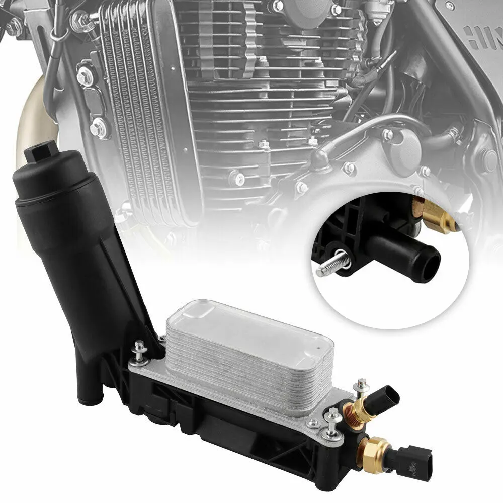 Vehemo 5184294AE 5184294AC масляный фильтр Корпус масляный радиатор адаптер новая система охлаждения двигателя Фильтры масляные фильтры автомобильные аксессуары