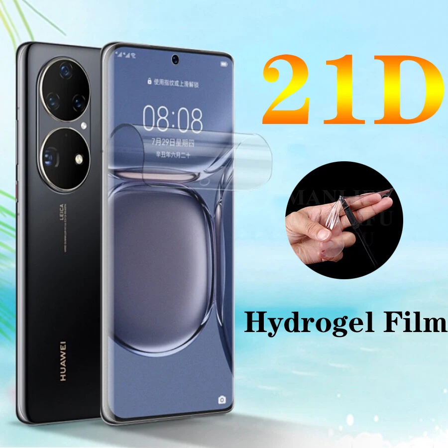 3D Защитная пленка для Huawei P40 P50 P30 P20 Mate 20 Nova 5 Pro Honor | Мобильные телефоны и аксессуары