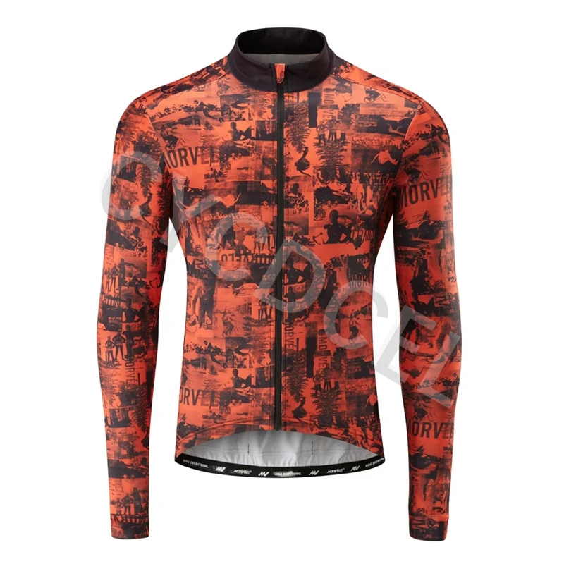 Morvelo Pro Team Велоспорт Джерси Горный с длинным рукавом MTB велосипед Одежда Майо Ropa Ciclismo uniforme велосипед одежда спортивная одежда