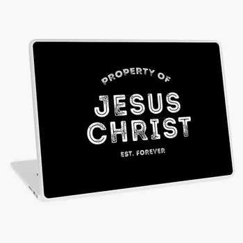 

Property of Jesus Christ laptop skin sticker 13 14 15 17 inch for MacBook HP Acer Dell ASUS Lenovo