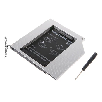 

Universal 9.5mm PATA IDE to 2nd SATA HDD Hard Drive Disk Caddy Module My26 20 Dropship