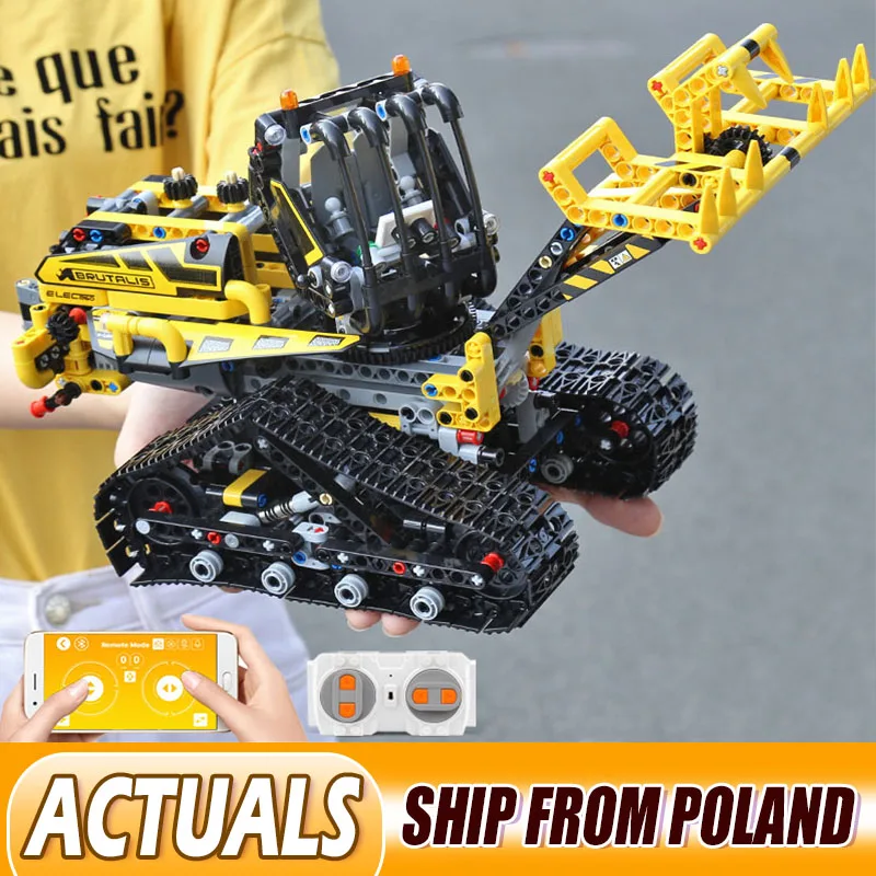 Technic Машинки Игрушки с управлением через приложение мобильный кран MK II набор совместим с 42094 строительные блоки кирпичи детские игрушки рождественские подарки