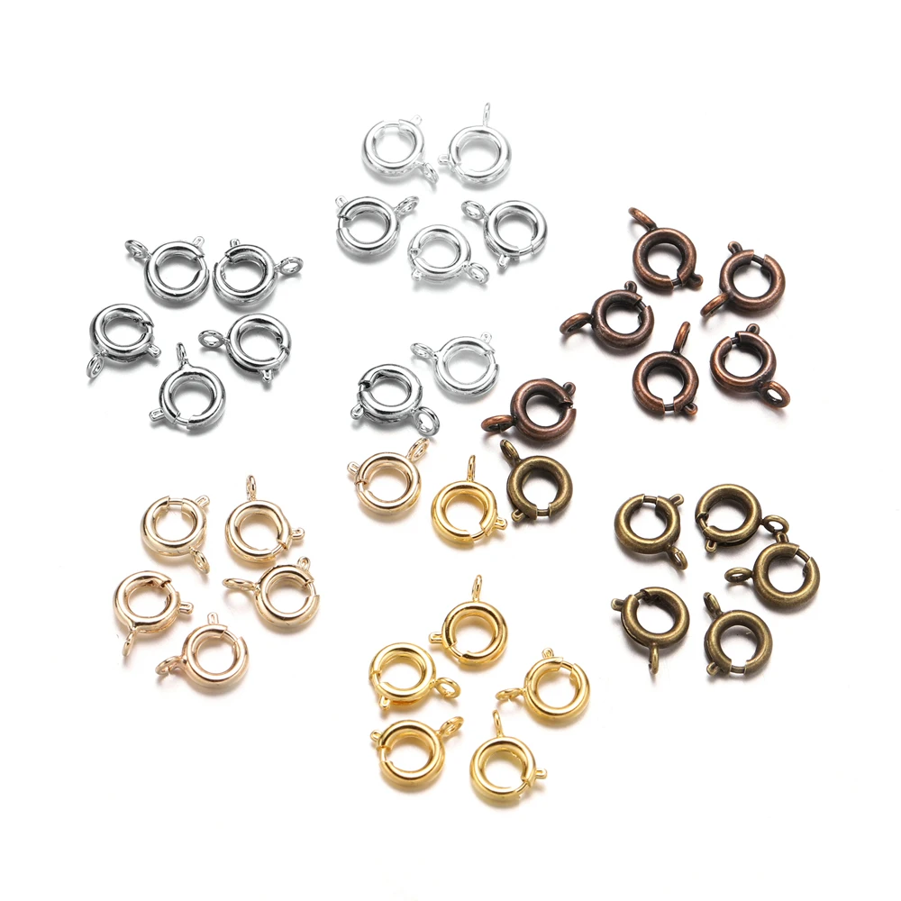 Metal Open O-Ring Ring Round Jump ring Jewelry Findings Repair Connectors 
