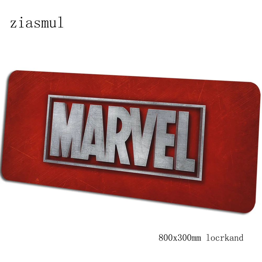 Коврик для мыши с логотипом комиксов Marvel, 80x30 см, большой коврик для компьютерной мыши, игровые аксессуары, Подарочный коврик для мыши, клавиатура, игры для pc gamer - Цвет: pattern 11
