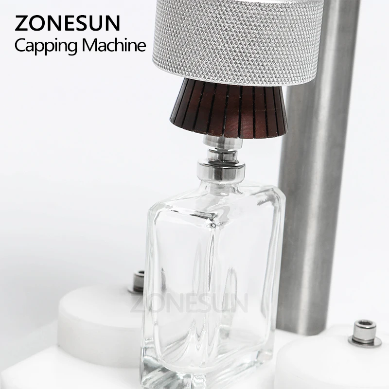 ZONESUN ручной обжимной станок устройство для обжима духов металлический колпачок