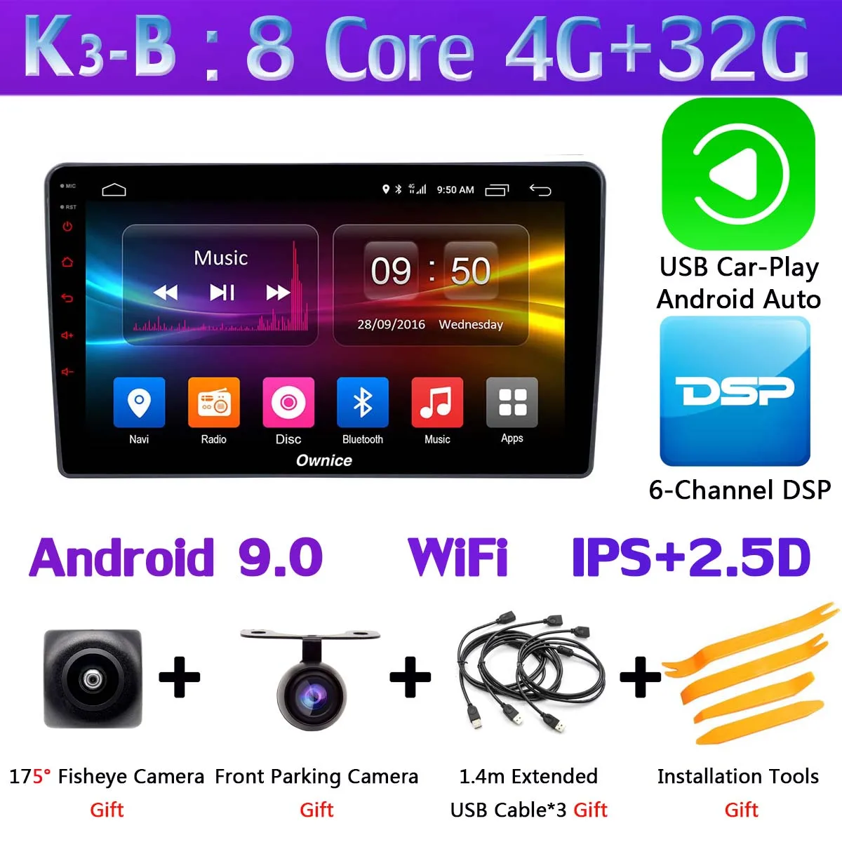 " 360 ° панорамный Android автомобильный DVD gps Навигатор Радио для Nissan Teana 2004 2005 2006 2007 мультимедиа CarPlay DSP ADAS 4G LTE - Цвет: K3-B-CarPlay
