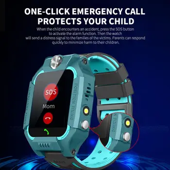 

Children Watches Temperature Monitoring Telephone Watch Kid Wristwatch Baby Smart Watch Durable Delicate GSM Phone LBS