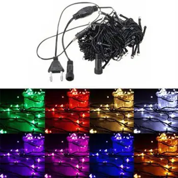 

Jiguoor 20M 200 LED String Fairy Light Outdoor Christmas Xmas Wedding decoration Party Lamp 220V