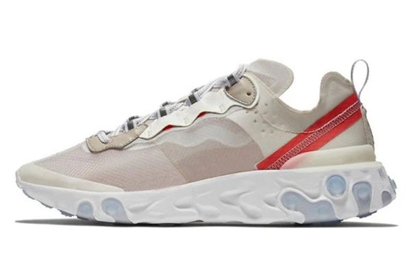 React Element 87 Undercover, мужские кроссовки для женщин, дизайнерские спортивные мужские кроссовки, Легкая Вуаль, Королевский оттенок, 5 - Цвет: 5