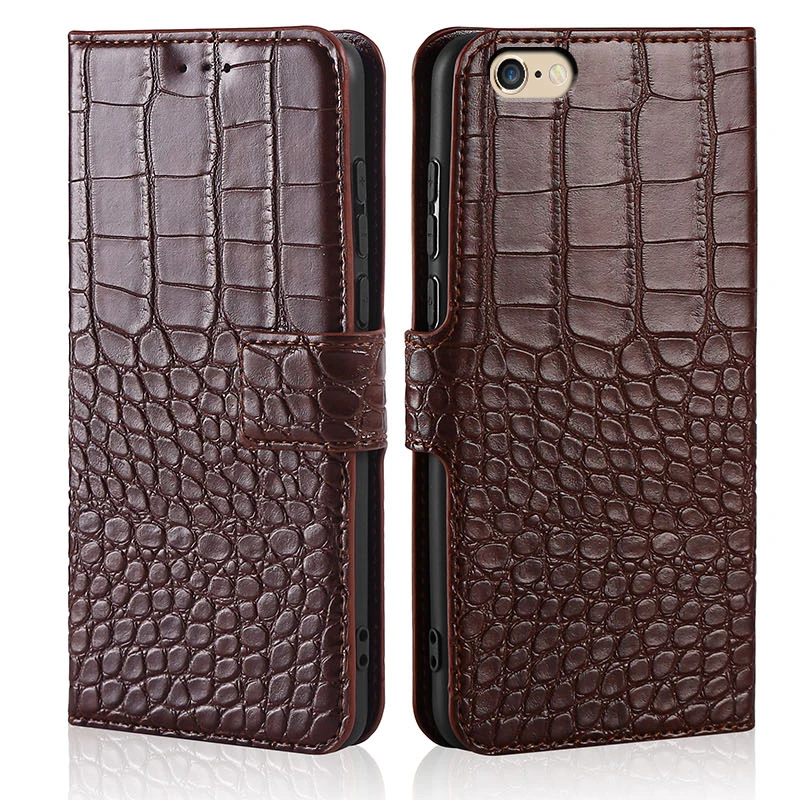 

case for iPhone 6 6S Case Crocodile texture leather Cover Phone Cases for iPhone 6 6S Coque flip