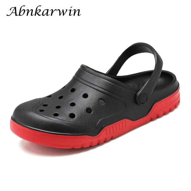 Summer Rubber Sandals Men Clogs Garden Shoes Size 49 50 51 52 53 Zuecos  Hombre Cholas Man Clog Beach Shoes Big Wide Foot L230518 From Us_new_york,  $11.04