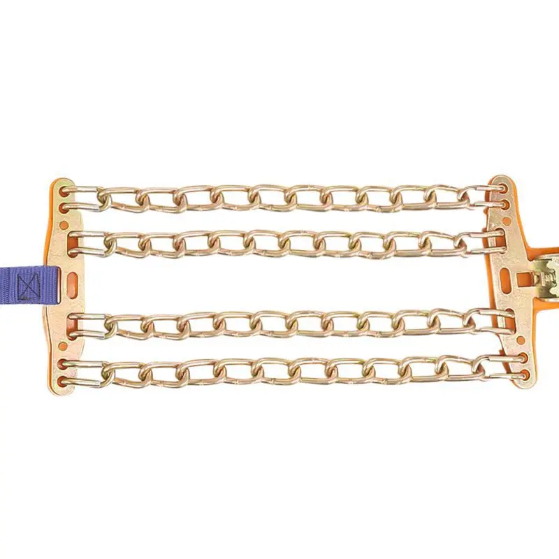 Хит, зимние противоскользящие 4 цепи, дизайн баланса, колеса для грузовых автомобилей, шины, снег, лед, цепи, пояс для внедорожников, колеса, цепь, грязь, дорога, безопасная - Название цвета: S 165-195mm
