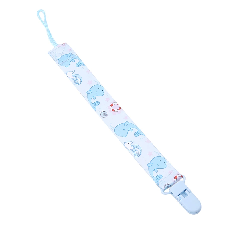 sky blue Детская Соска с зажимом, цепочка, деревянные бусины, пустышка с зажимом, пустышка, жевательная Соска с зажимом, поводок, держатель для соски, прорезыватель, веревка против падения - Цвет: sky blue