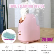 280 Вт Пароварка для лица, термальный спрей, паровой ионный инструмент для красоты, нано ионный Пароварка для лица, для салона красоты, распылитель для лица
