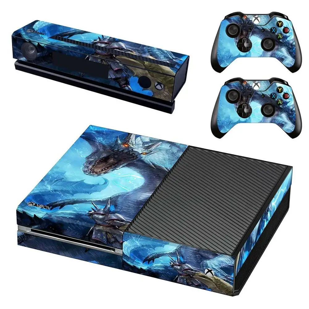 Monster Hunter World Iceborne, наклейка на кожу, Обложка для Xbox One, консоль и Kinect, 2 контроллера для Xbox One, наклейка на кожу