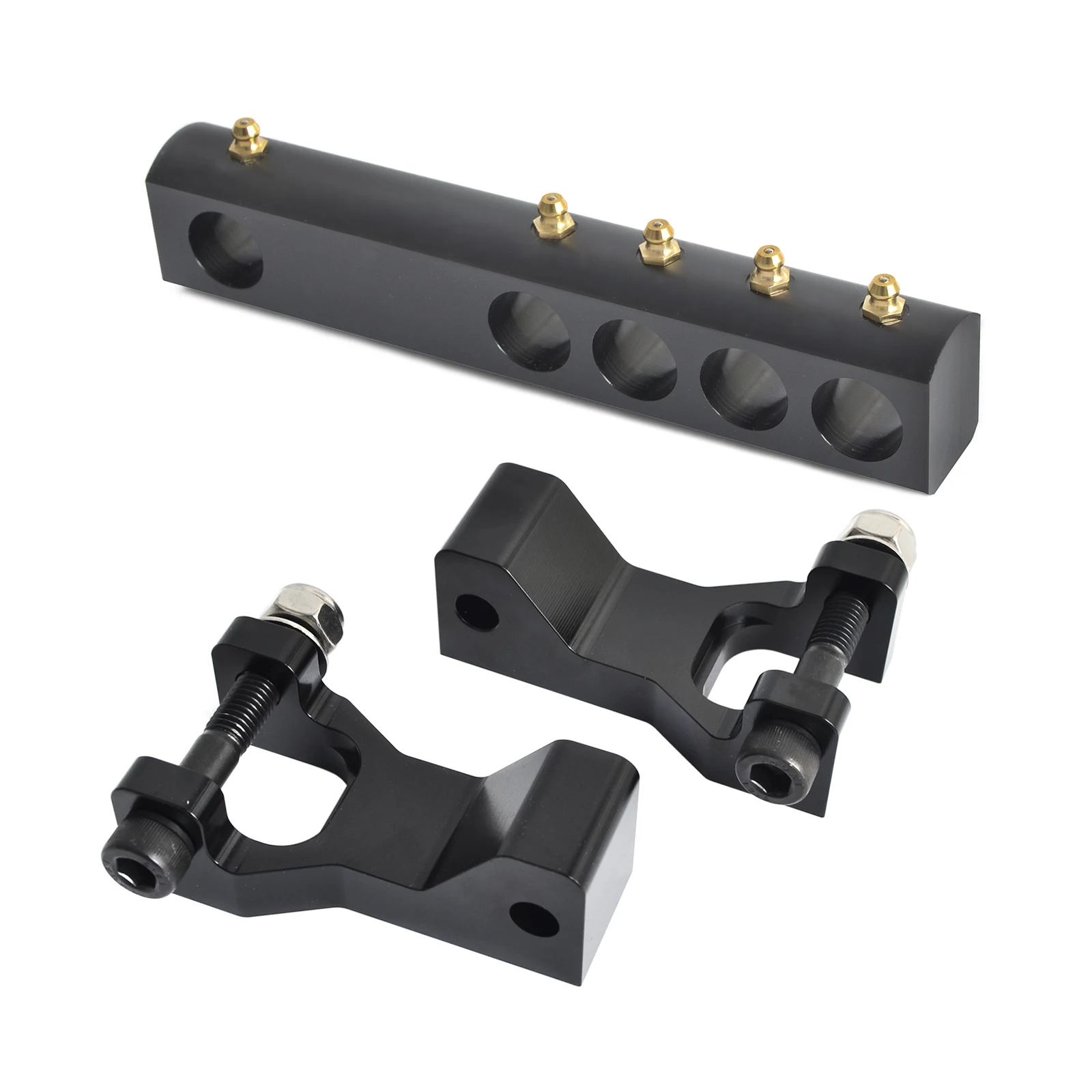 Серебряный передний задний опускающий комплект для Yamaha Warrior 350 YFM350X 1987-2004 Banshee 350 YFZ350 1987-2008 аксессуары