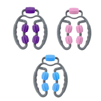 

Fitness Foam Shaft Ring Leg Clamp Massager Eliminate Muscle Relaxation Wheel Calf Massage Roller