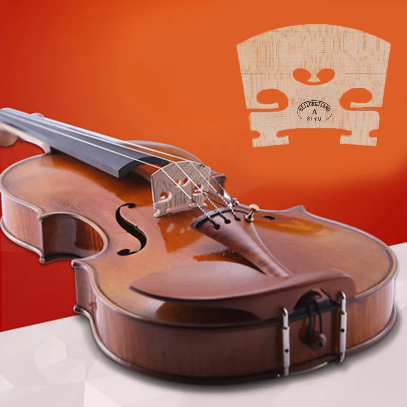 

Violin Bridge 4/4 Maple Electric Violins Accessories Instrument