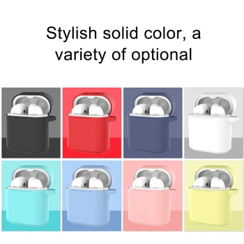 

For Huawei Honor Fly Pods Pro Earphone Case Honor Fly Pods Pro Charging Box Shell Soft TPU Protective Headphone Anti-lost Rope
