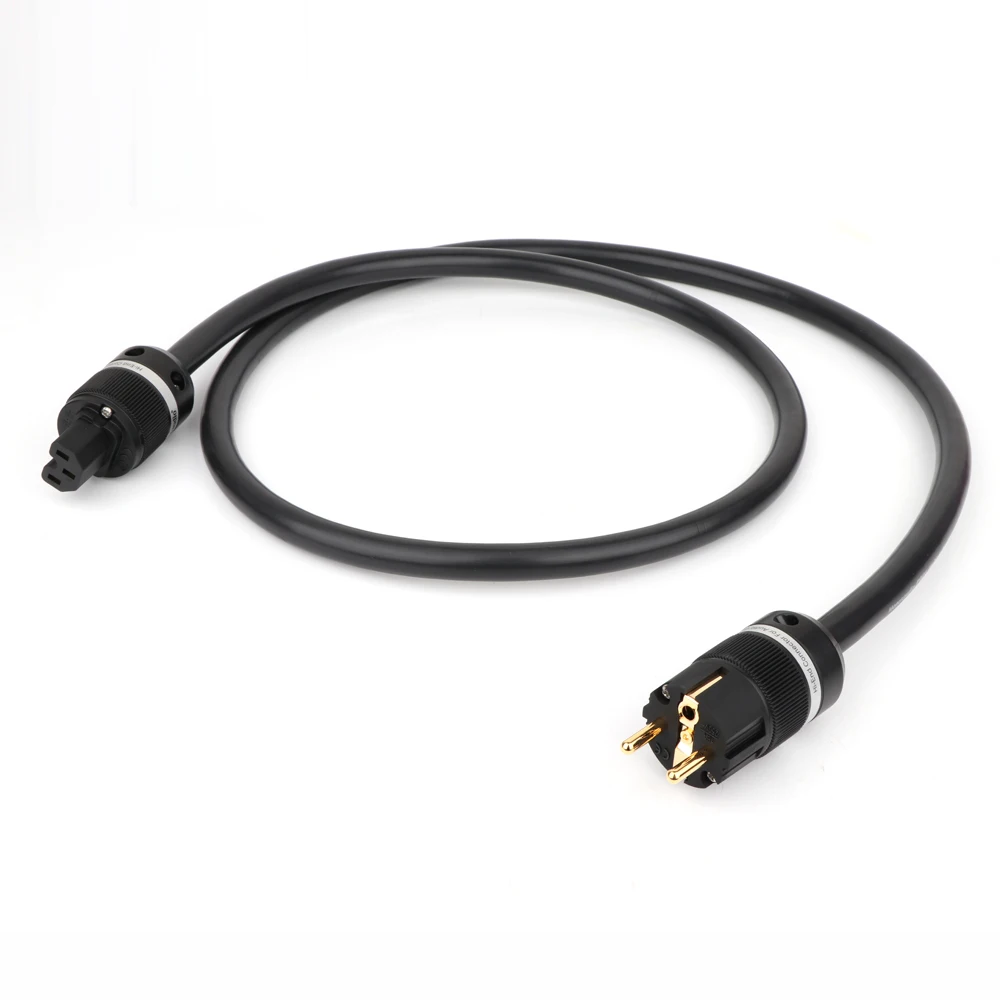 

Monosaudio P901 multiple Hi-OFC copper EUR power cable, pure copper Schuko Standard AC supply wire European Power Cords