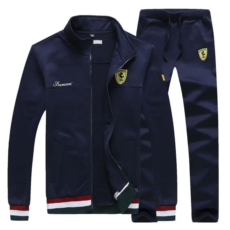 

Sports Set Men's Spring And Autumn 2017 Youth Hoodie Coat Long Sleeve Casual Students Jogging Suits