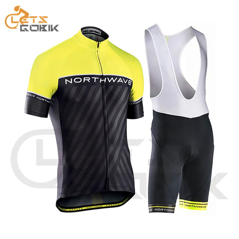 Northwave Мужская велосипедная майка летний комплект с коротким рукавом Майо нагрудник шорты велосипедная одежда спортивная одежда рубашка костюм NW