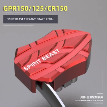 

Spirit Beast Motorcycle Rear Brake Foot Pegs Rest Pedal Cover for Aprilia GPR150 GPR125 CR150