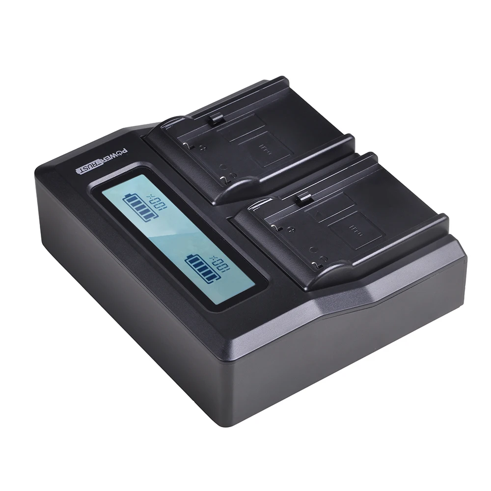 Carregador de bateria com tela lcd, 1x54344,