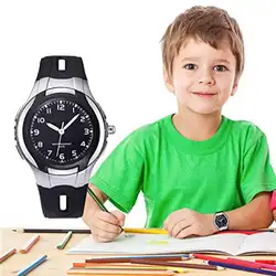 2019 Модные Детские Водонепроницаемые кварцевые наручные часы с круглым циферблатом для мальчиков и девочек, подарок для детей, милые часы