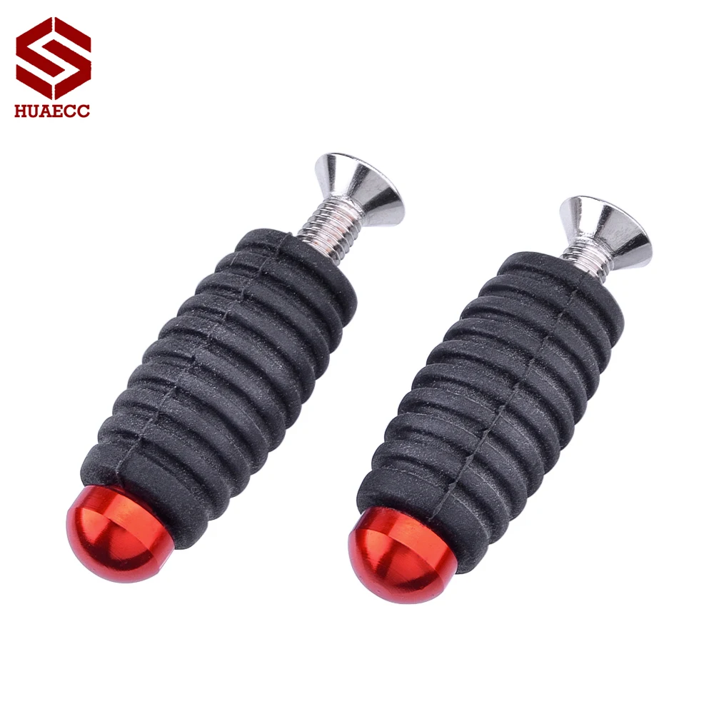 Motorcycle Footrests Pair Motorcycle Gear Shift Brake Lever Toe Pegs Toepegs Pedals M6 Footpegs for Yamaha Kawasaki Honda Ducati Racing Rearset
