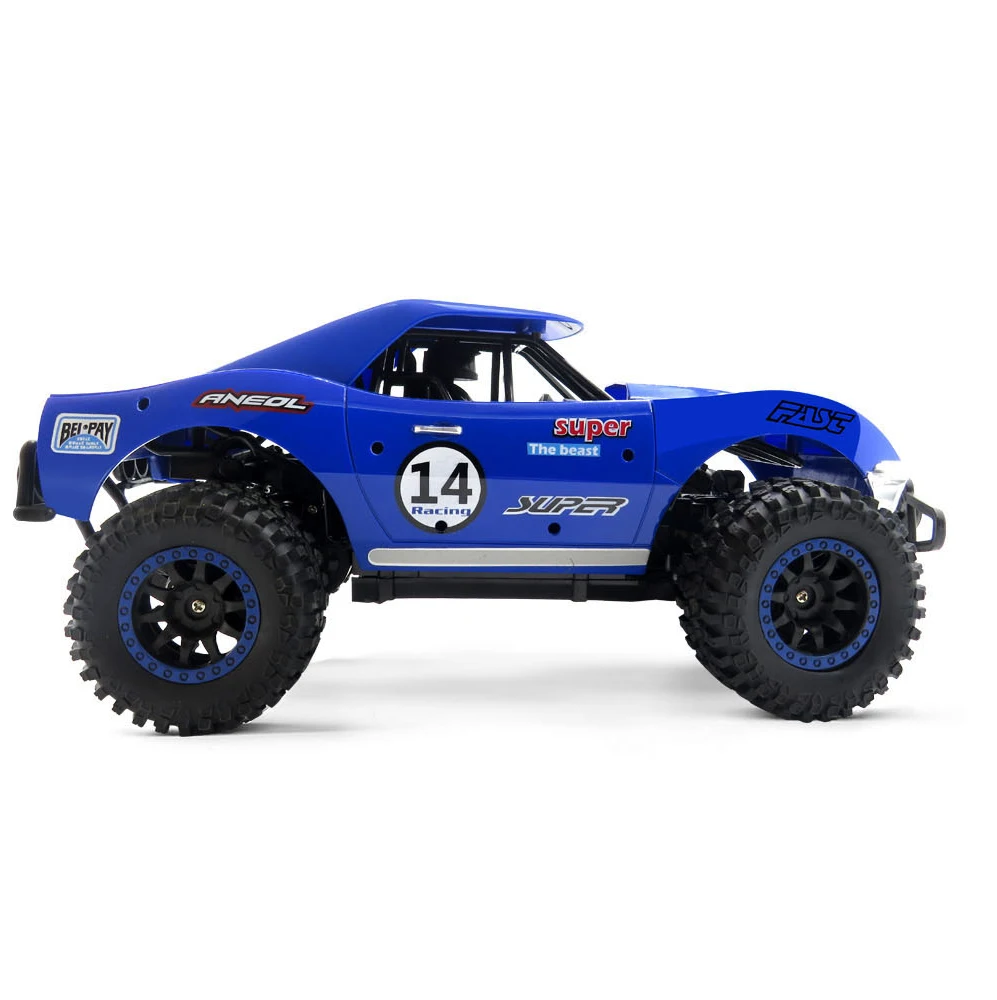 Flytec Радиоуправляемая машина 1/14 2,4G 2WD мышечная полувысокая скорость Дрифт внедорожная игрушка гоночный автомобиль пульт дистанционного управления автомобиль для детей игрушки подарок
