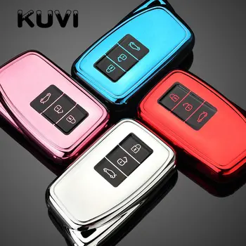 

Soft TPU Car Remote Key Case Full Cover Holder Shell For Lexus NX GS RX IS ES GX LX RC 200 250 350 LS 450H 300H Auto Accessories