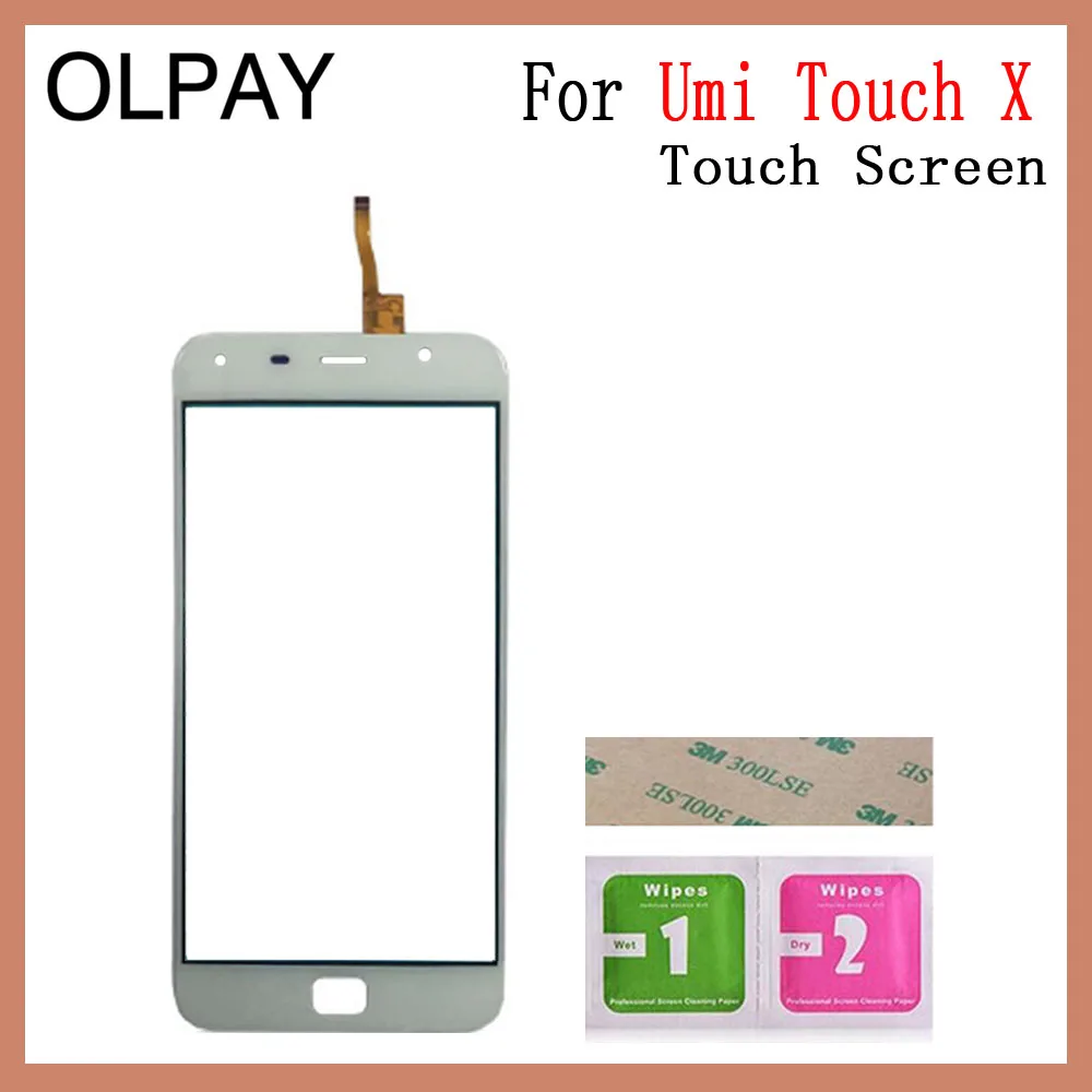 Mobile Phone Touch Panel 5.5'' inch For Umi Touch / Touch X Touch Screen Digitizer Panel Fornt Glass Sensor Repair Parts