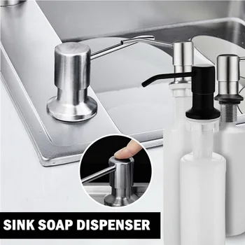 

Soap dispenser kitchen cleaning accessories full plastic soap dispenser-1