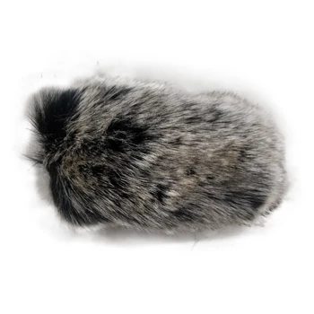 

Windproof Durable Cover Universal Accessories Grey Windshield Professional Muff Artificial Fur For Takstar SGC-598 Microphone