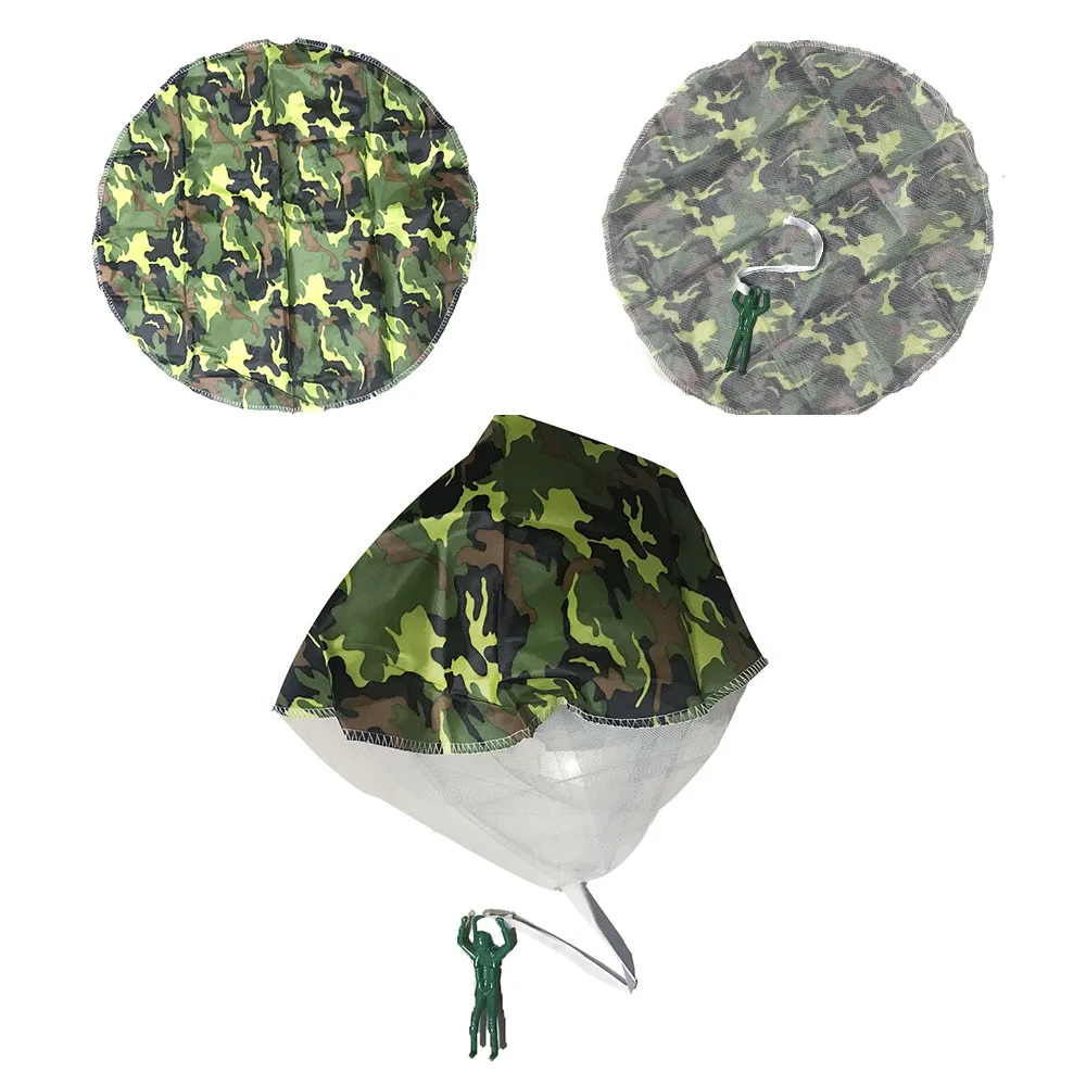 ArmyGreen Ручные метания мини игры солдат игрушечные парашюты для детей на открытом воздухе веселые спортивные детские развивающие парашюты игры - Цвет: ArmyGreen