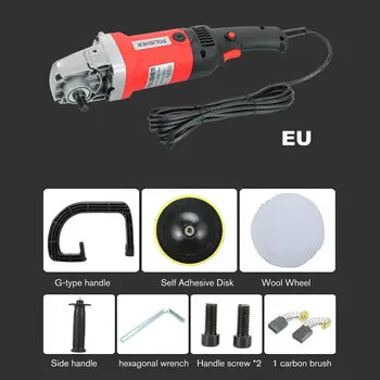 

3000RPM Electric Car Grinder Polisher 8 Adjustable Speed Auto Polishing Machine Sanding Waxing Power Tools